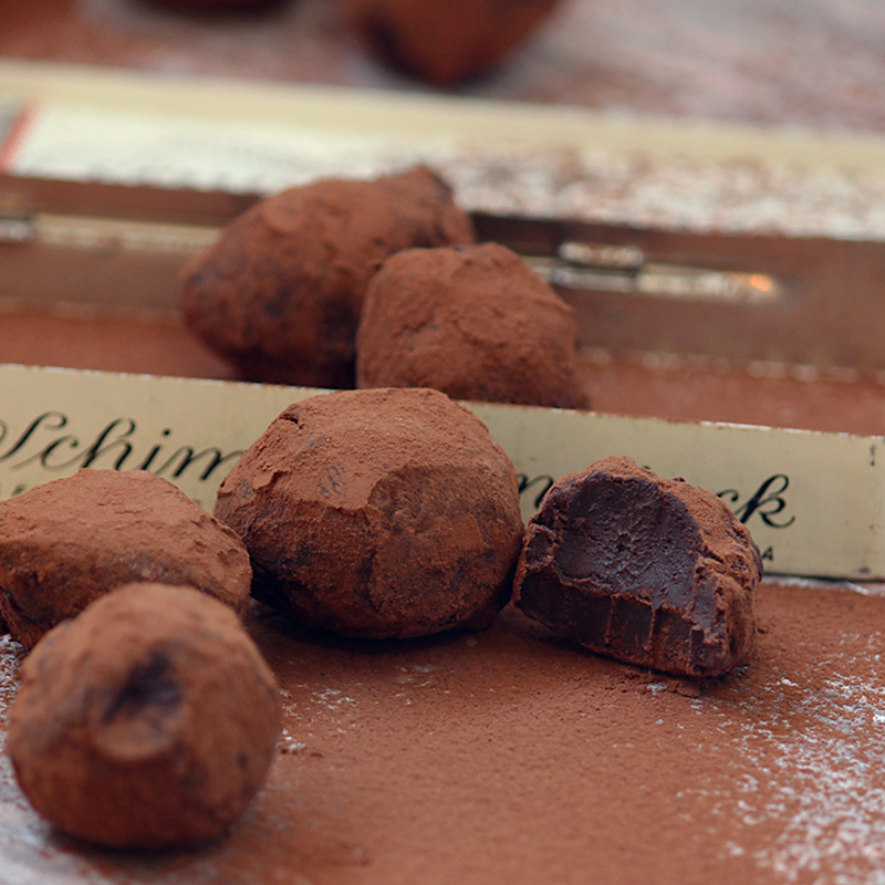chokladtryffel med apelsin chokladtryffel med apelsin