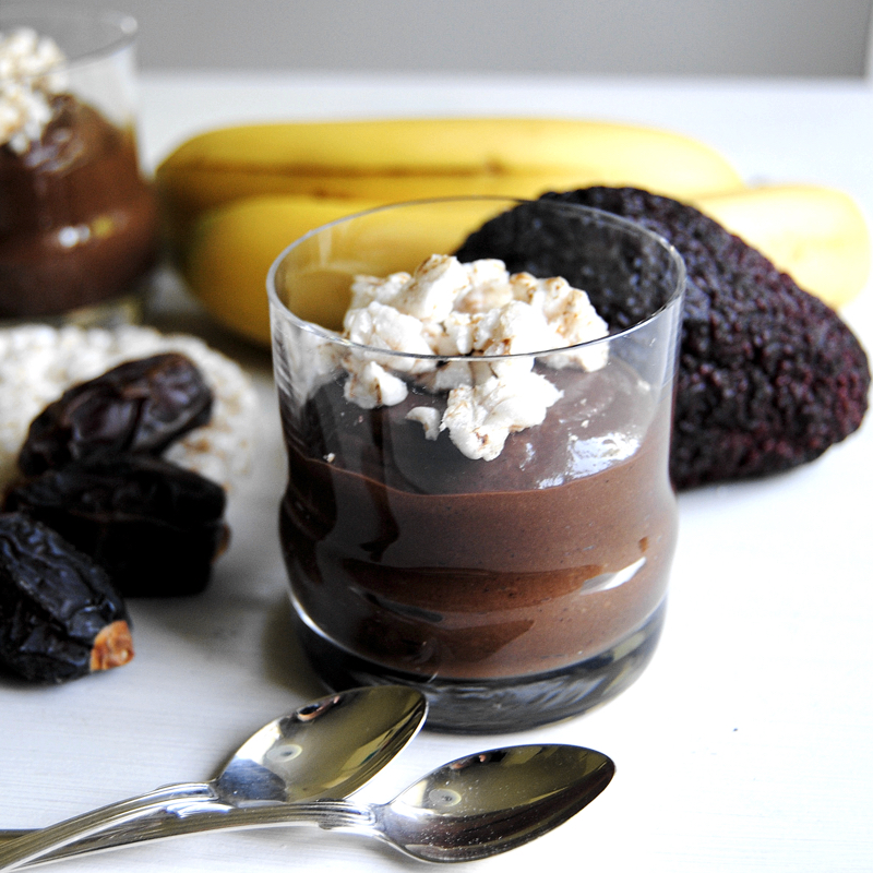 Nyttig chokladpudding. Foto och recept: Sofia Henriksson.