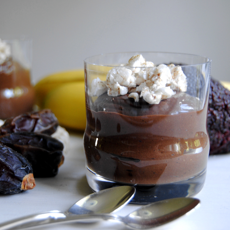 Nyttig chokladpudding. Foto och recept: Sofia Henriksson.